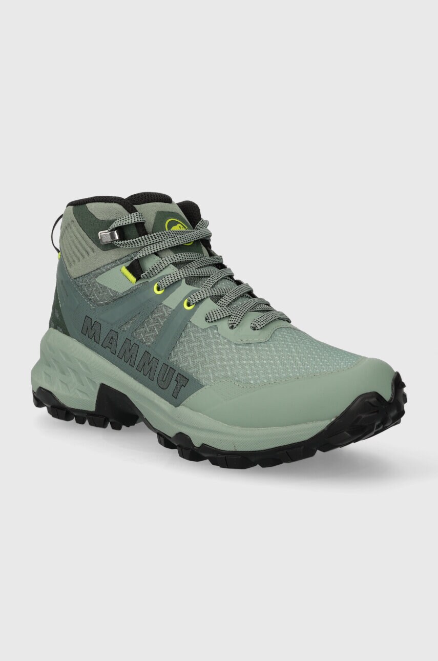Черевики Mammut Sertig II Mid GTX жіночі колір зелений