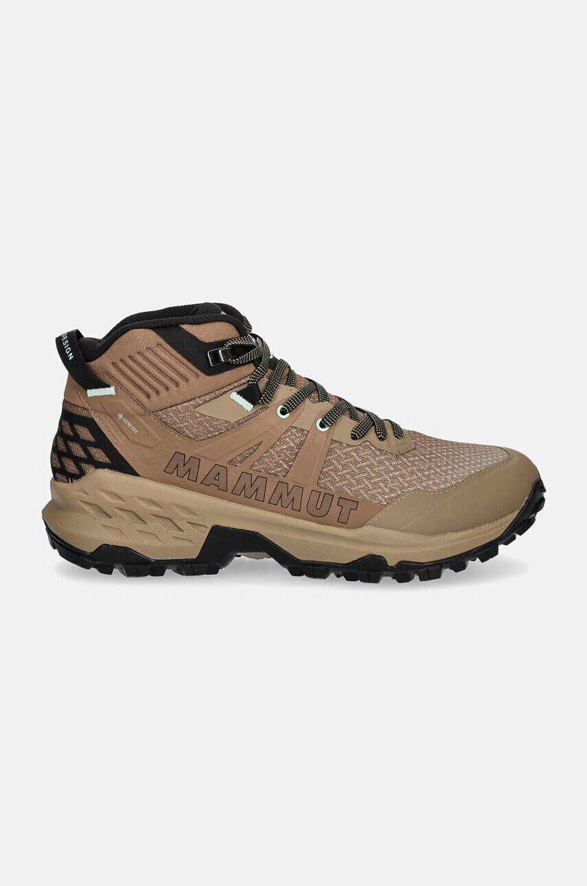 Черевики Mammut Sertig II Mid GTX жіночі колір коричневий