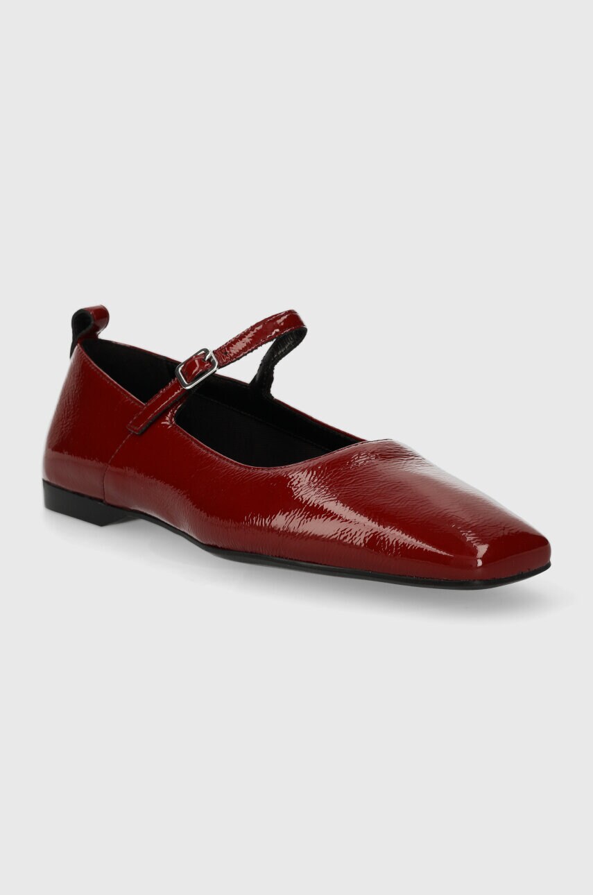 Шкіряні балетки Vagabond Shoemakers DELIA колір червоний  5307.460.42