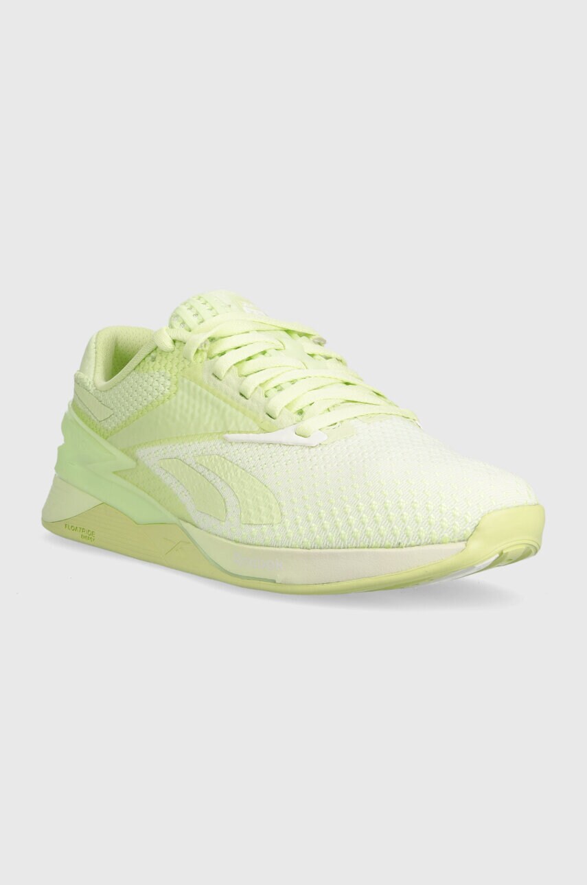 Кросівки для тренувань Reebok Nano X3 колір зелений