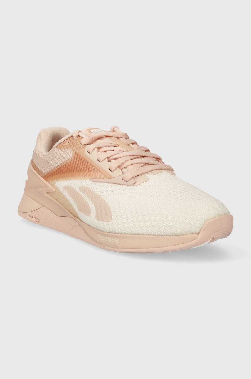 Кросівки для тренувань Reebok Nano X3 колір рожевий