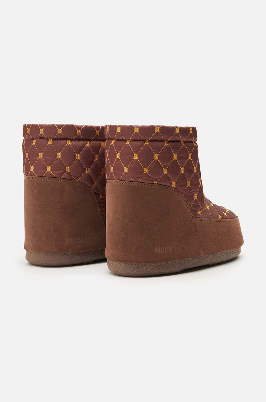 Зимові чоботи Moon Boot Icon Low Nolace Quilted колір коричневий 14094800.002