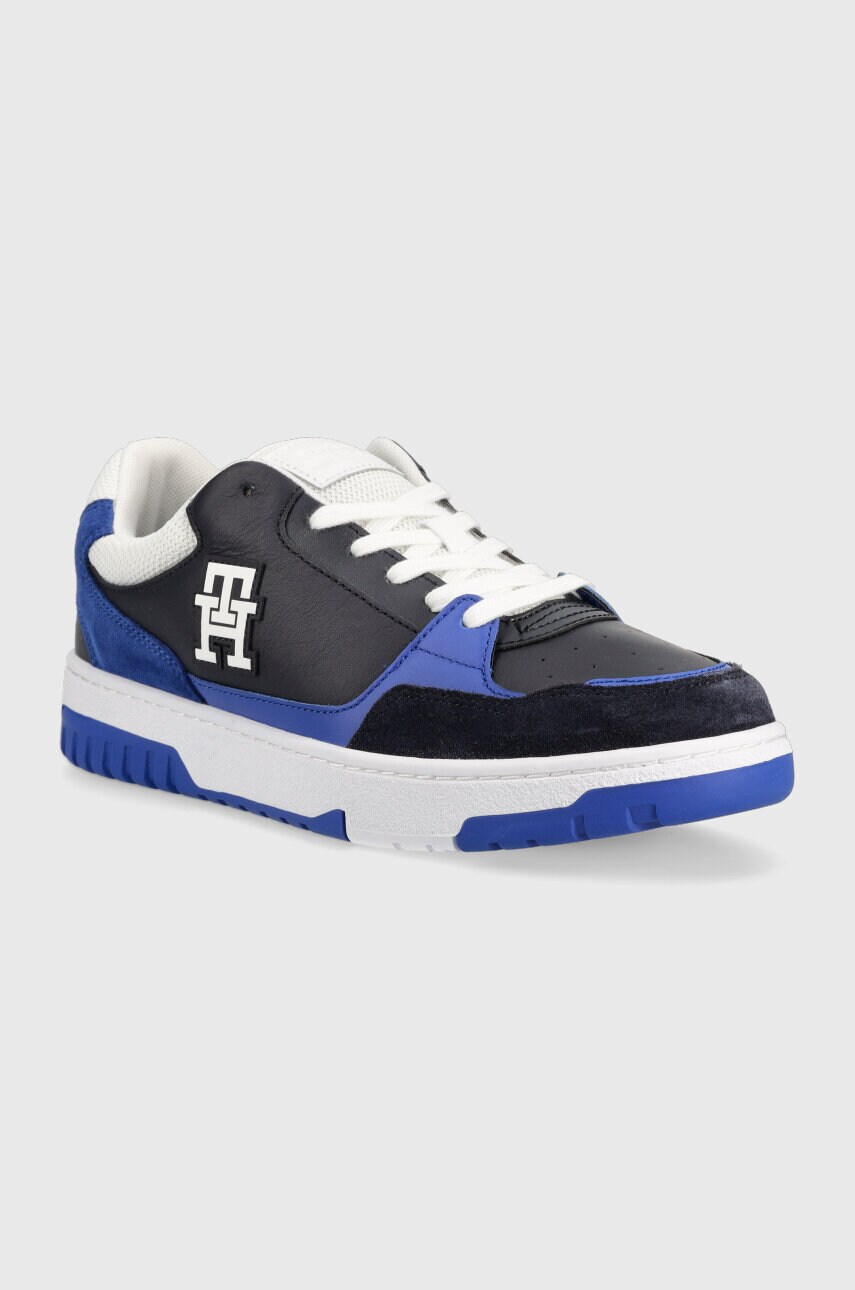 Кросівки Tommy Hilfiger TH BASKET STREET MIX колір синій FM0FM04695