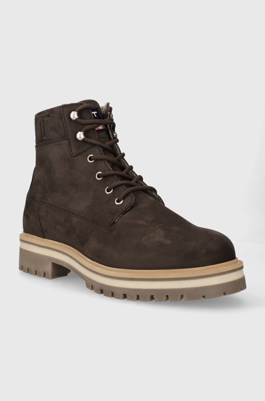 Замшеві черевики Gant Palrock чоловічі колір коричневий 27641364.G46
