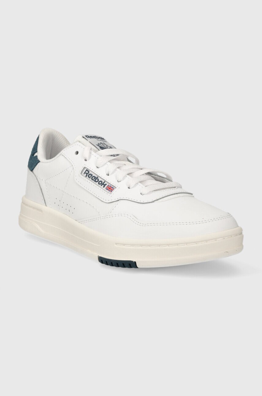 Шкіряні кросівки Reebok Classic колір білий