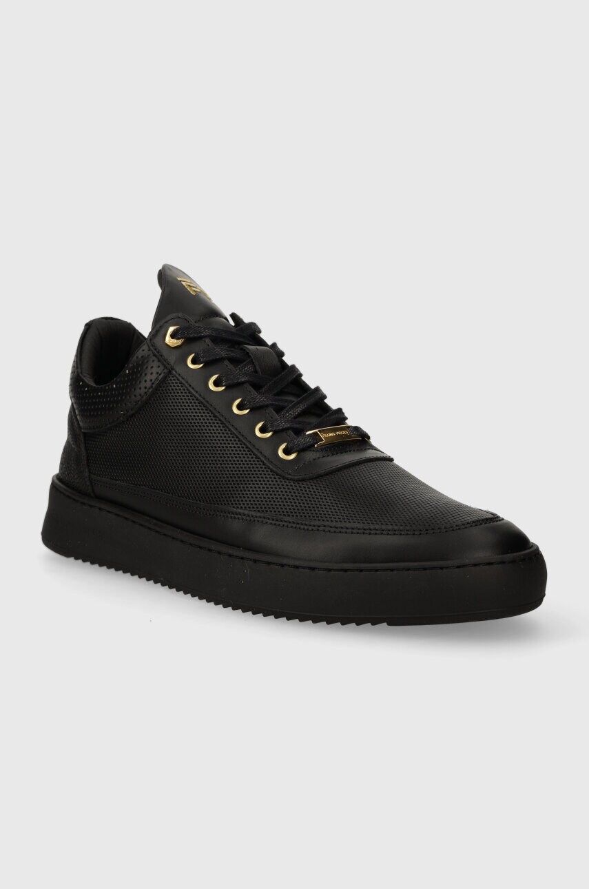 Купити Шкіряні кросівки Filling Pieces Low Top Aten колір чорний 10126591847 – головне зображення