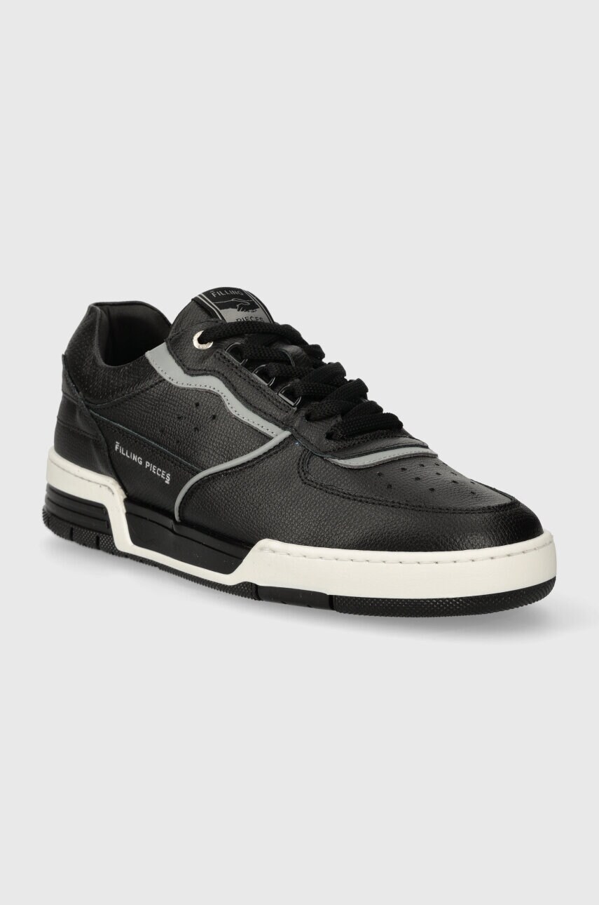 Шкіряні кросівки Filling Pieces Curb Era колір чорний 48333391284