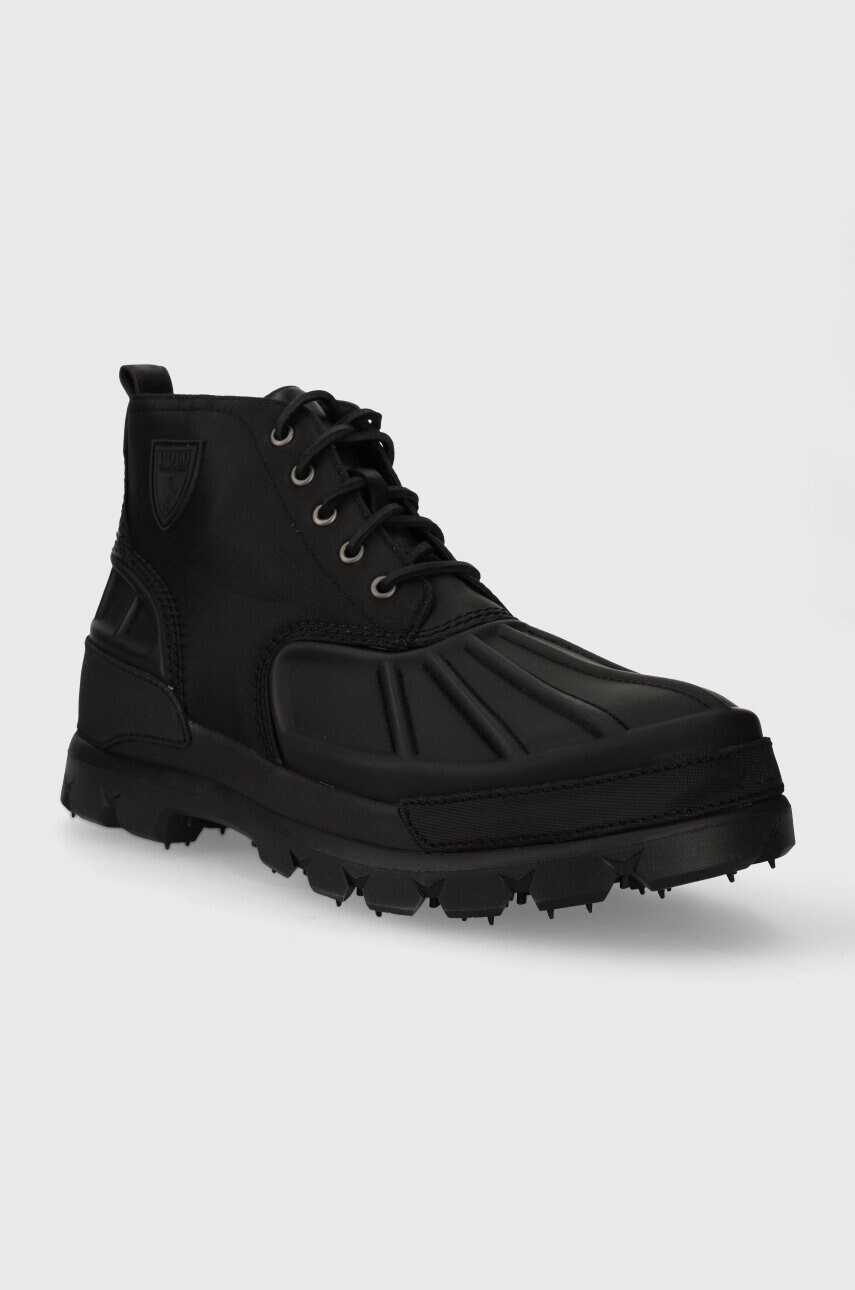 Черевики Polo Ralph Lauren Oslo Low II чоловічі колір чорний 812913554001
