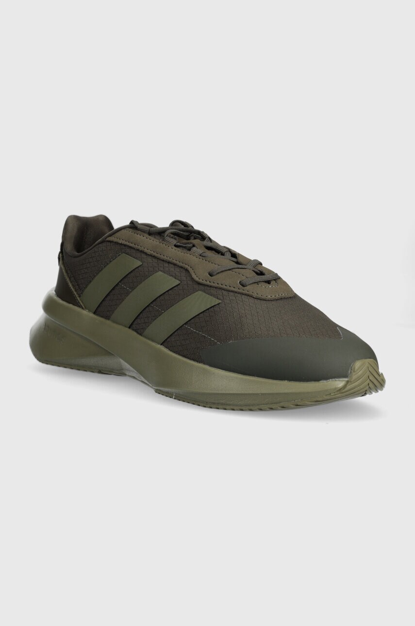 Бігові кросівки adidas Heawyn колір зелений