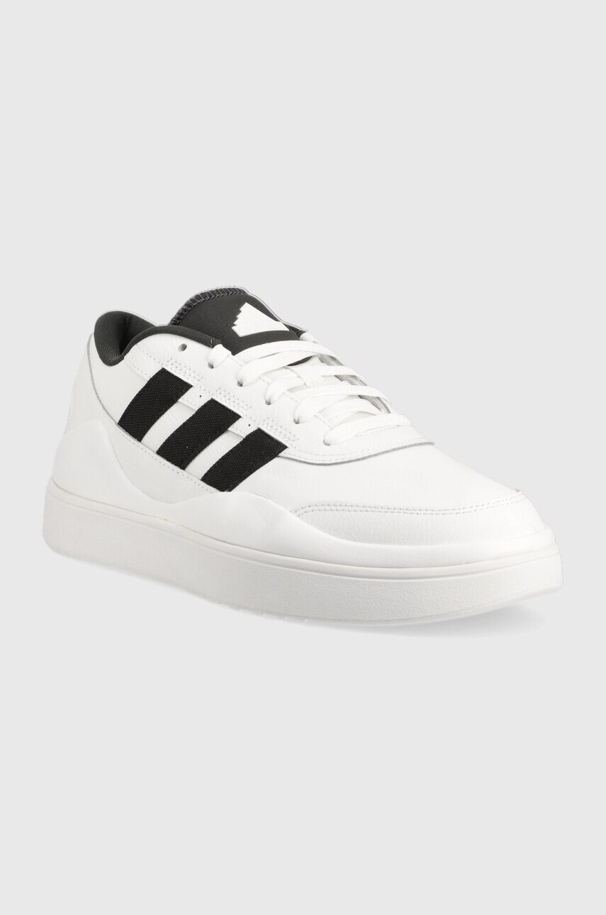 Шкіряні кросівки adidas OSADE колір білий