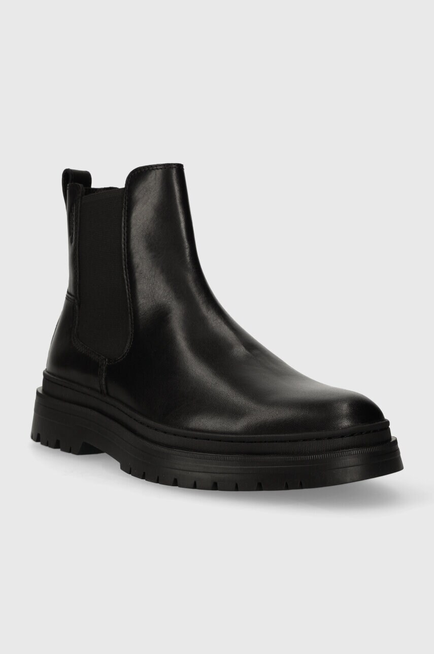 Шкіряні черевики Vagabond Shoemakers JAMES чоловічі колір чорний 5680.101.20