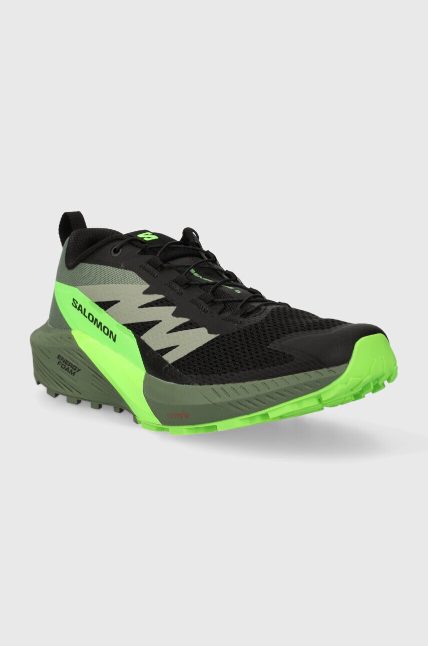 Черевики Salomon Sense Ride 5 чоловічі колір зелений
