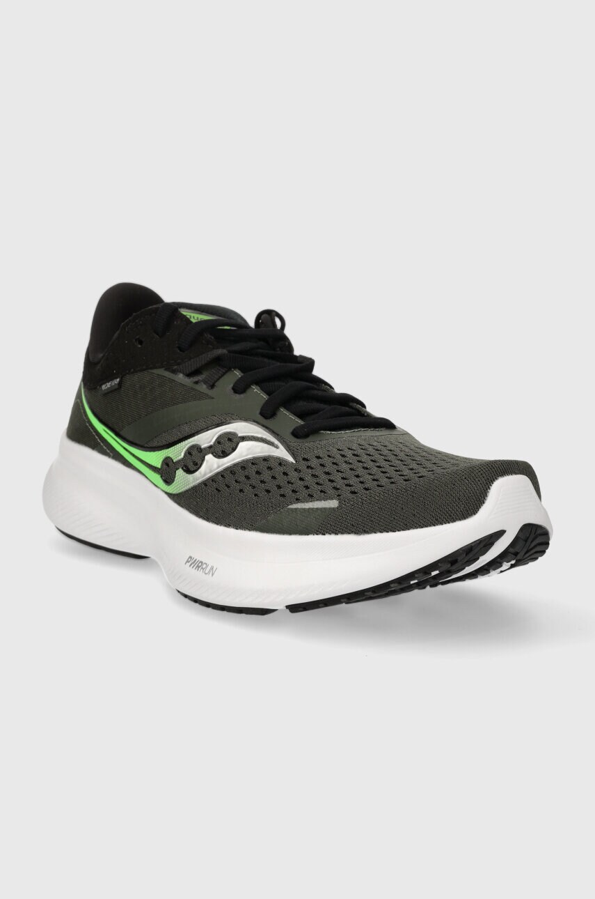 Бігові кросівки Saucony RIDE колір зелений