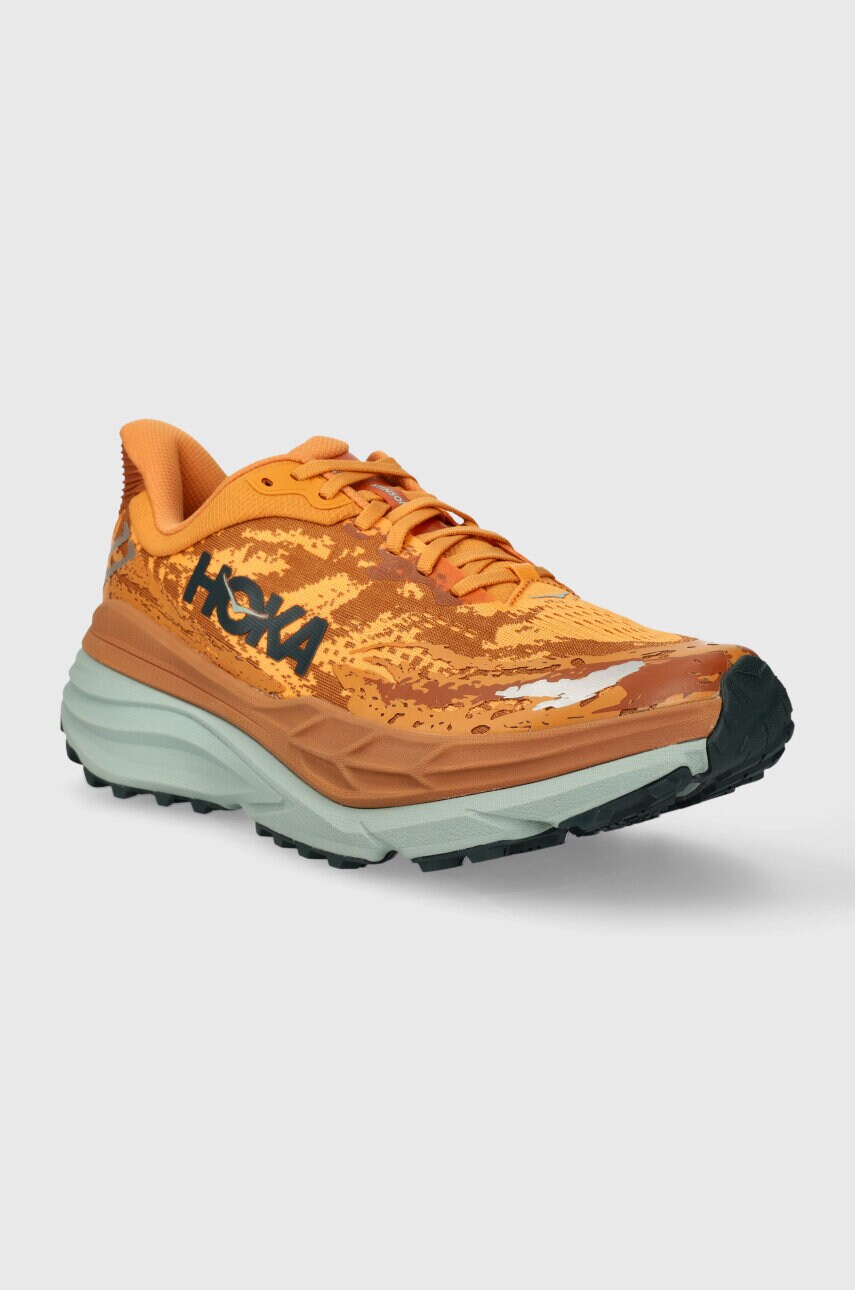 Бігові кросівки Hoka Stinson 7 колір помаранчевий