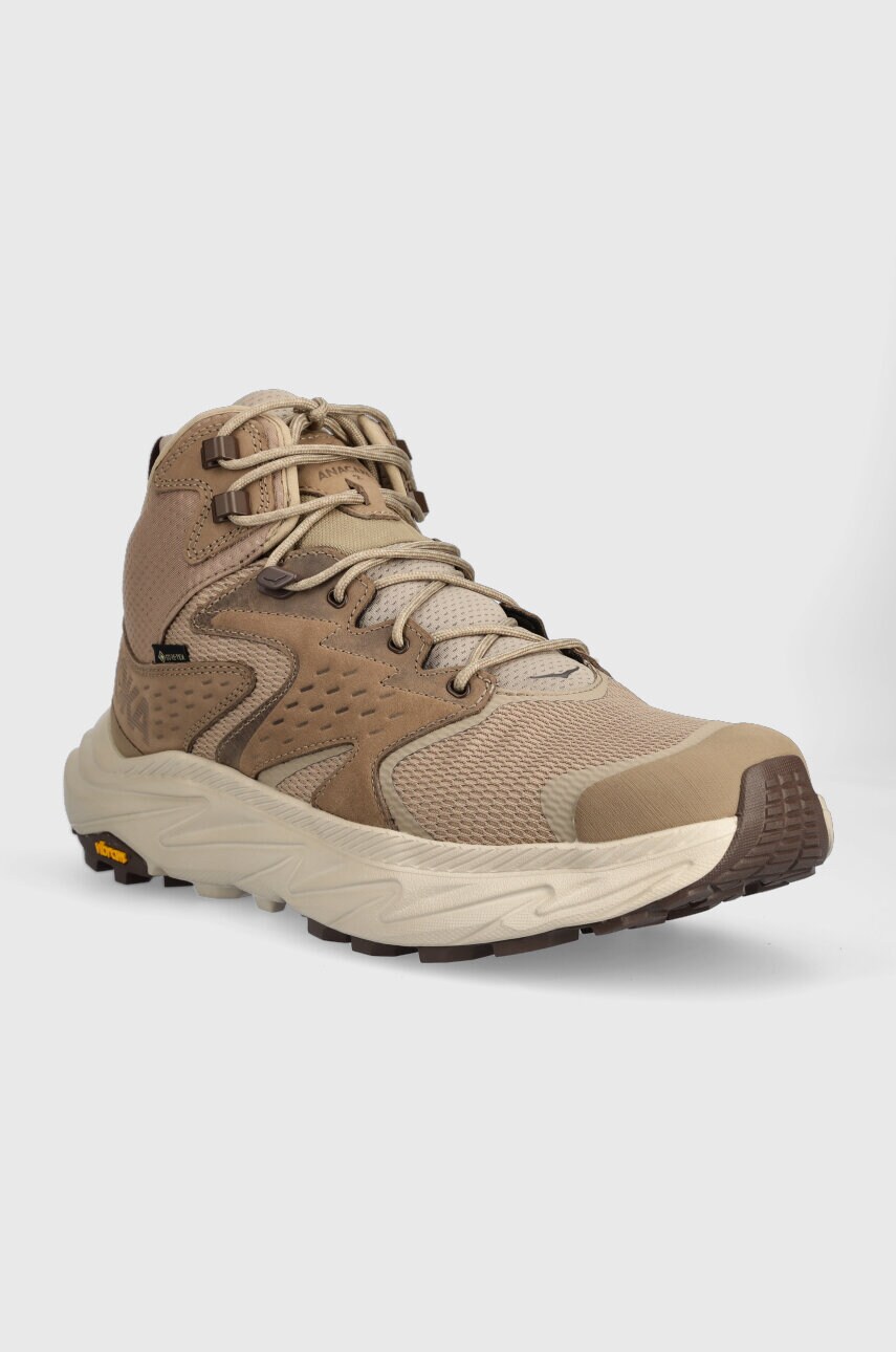 Черевики Hoka Anacapa 2 Mid GTX чоловічі колір бежевий злегка утеплена 1141633