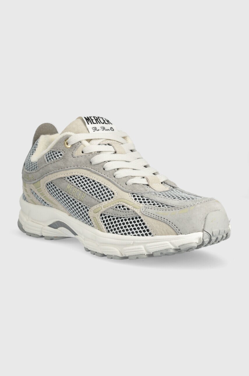 Кросівки The Mercer Brand The Re-Run Nubuck колір сірий ME233001