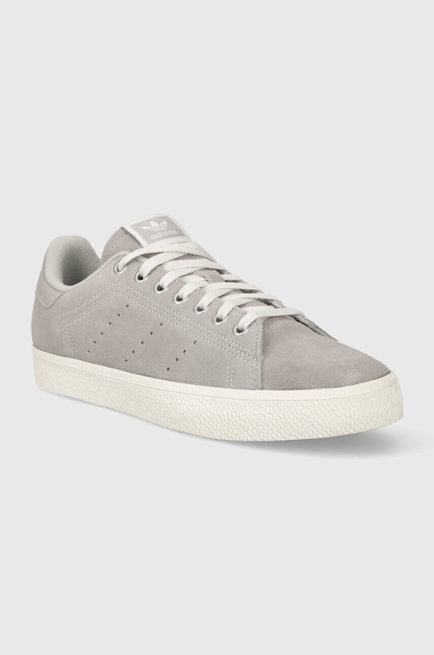 Замшеві кросівки adidas Originals Stan Smith CS колір сірий ID2040