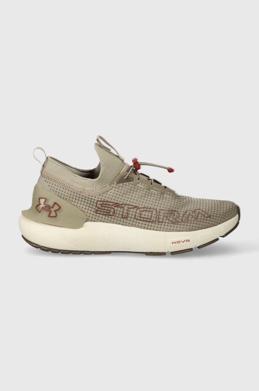 Бігові кросівки Under Armour HOVR Phantom 3 SE Storm колір бежевий