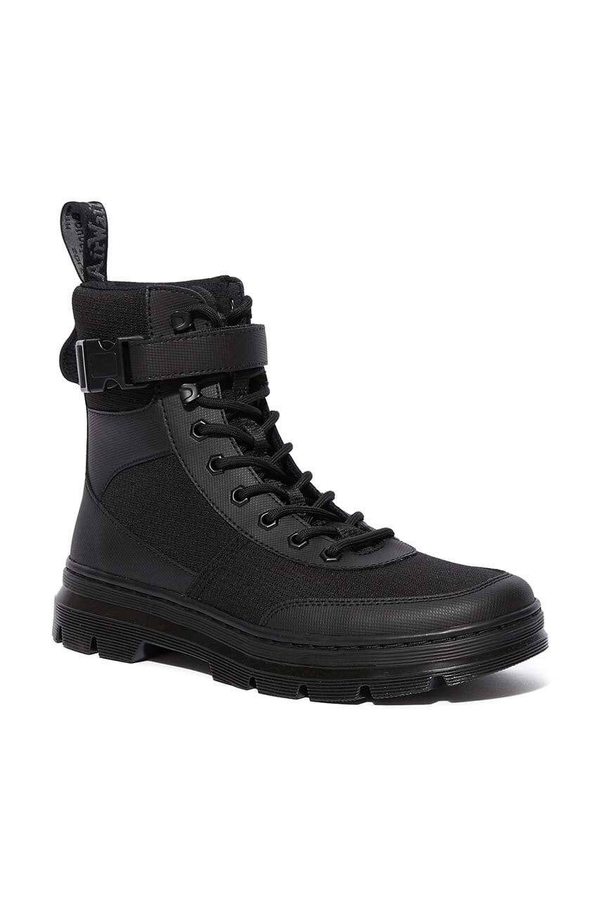 Високі черевики Dr. Martens Combs Tech чоловічі колір чорний DM25656001