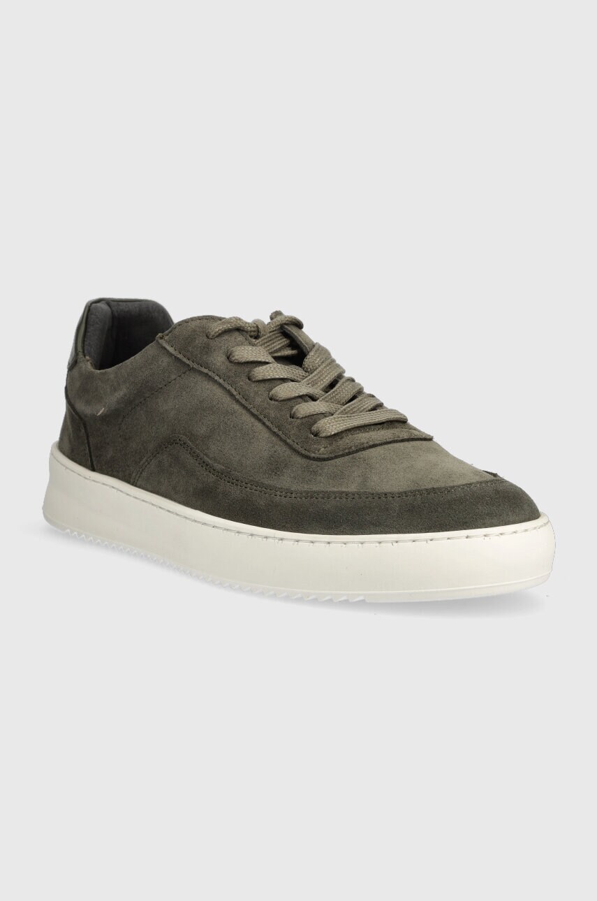 Замшеві кросівки Filling Pieces Mondo Suede колір зелений 46733731277