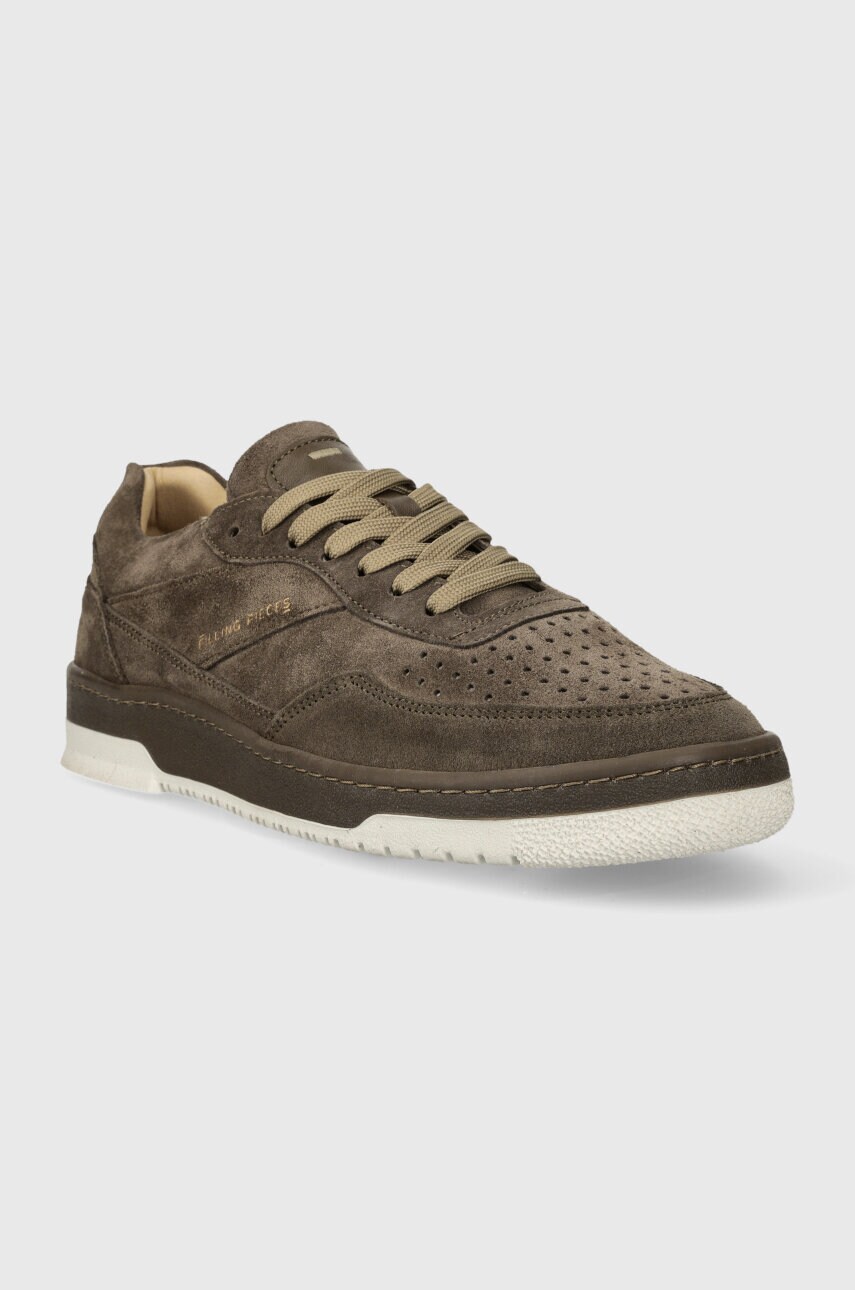 Замшеві кросівки Filling Pieces Ace Suede колір зелений 70022791108