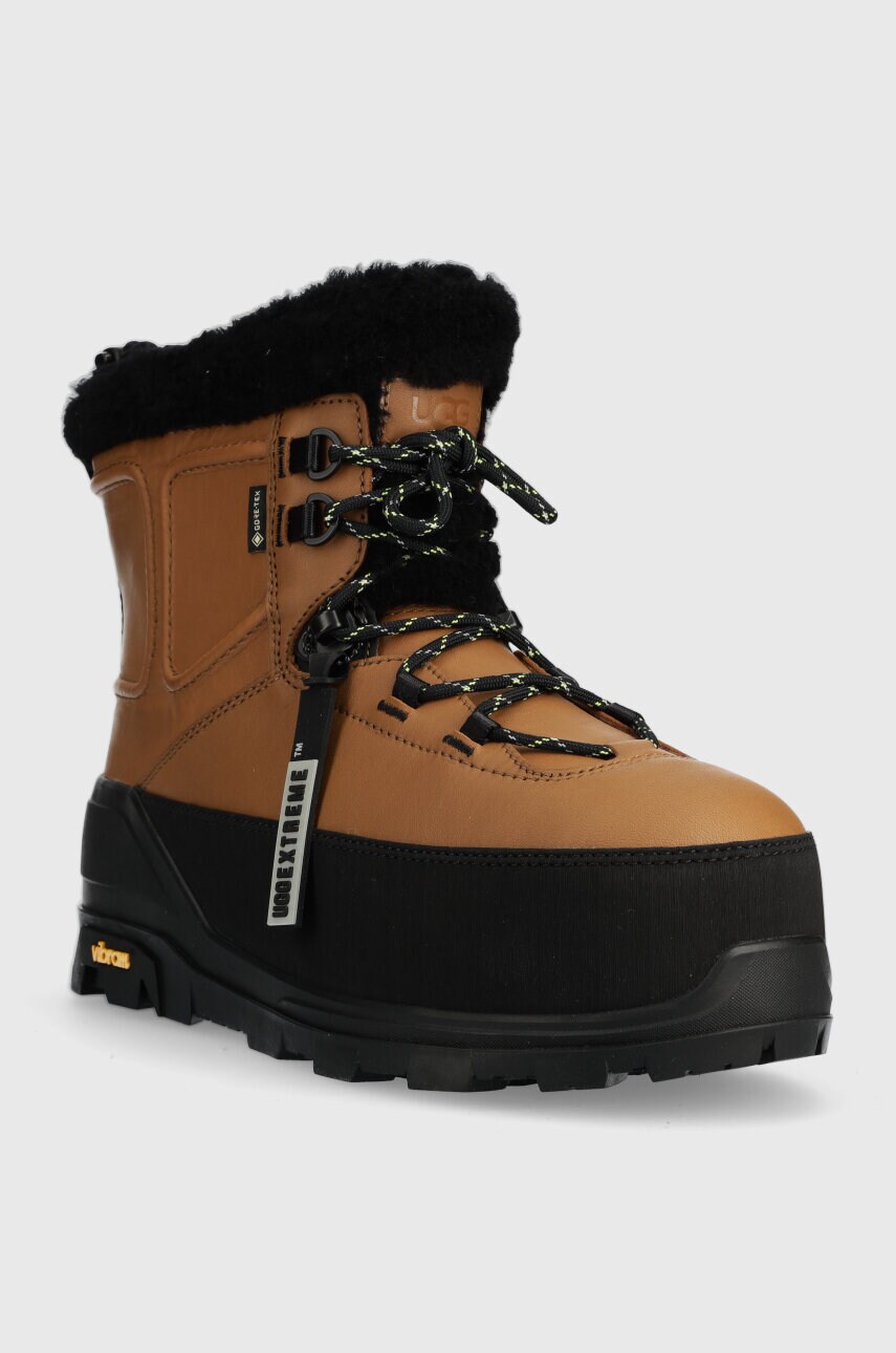 Зимові чоботи UGG Shasta Boot Mid колір коричневий 1145311