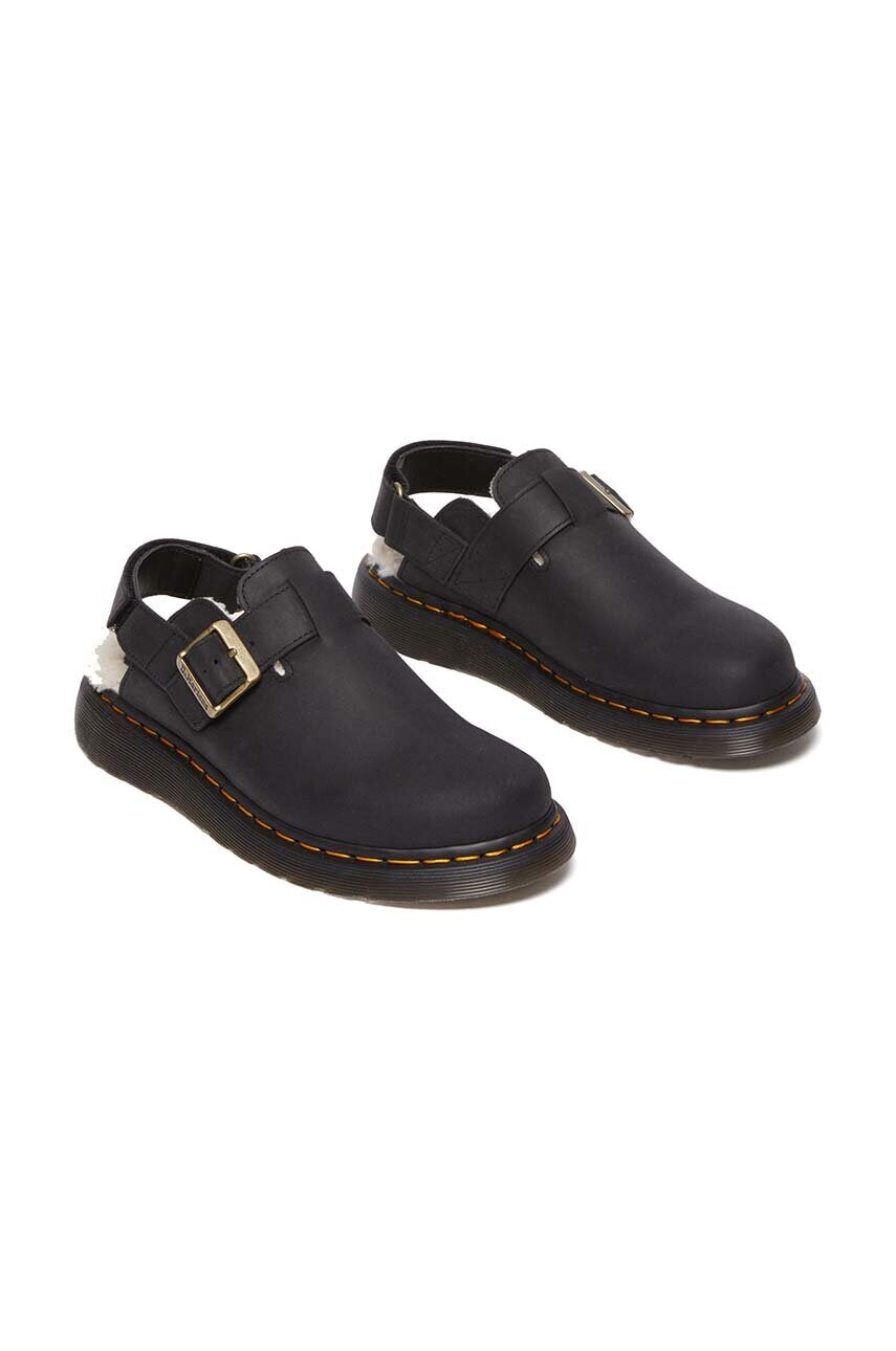 Шкіряні сандалі Dr. Martens Jorge II колір чорний DM31264001
