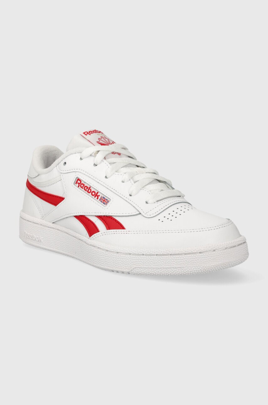 Шкіряні кросівки Reebok колір білий