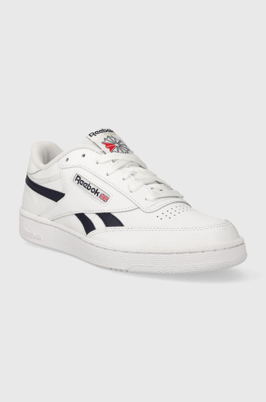 Шкіряні кросівки Reebok колір білий