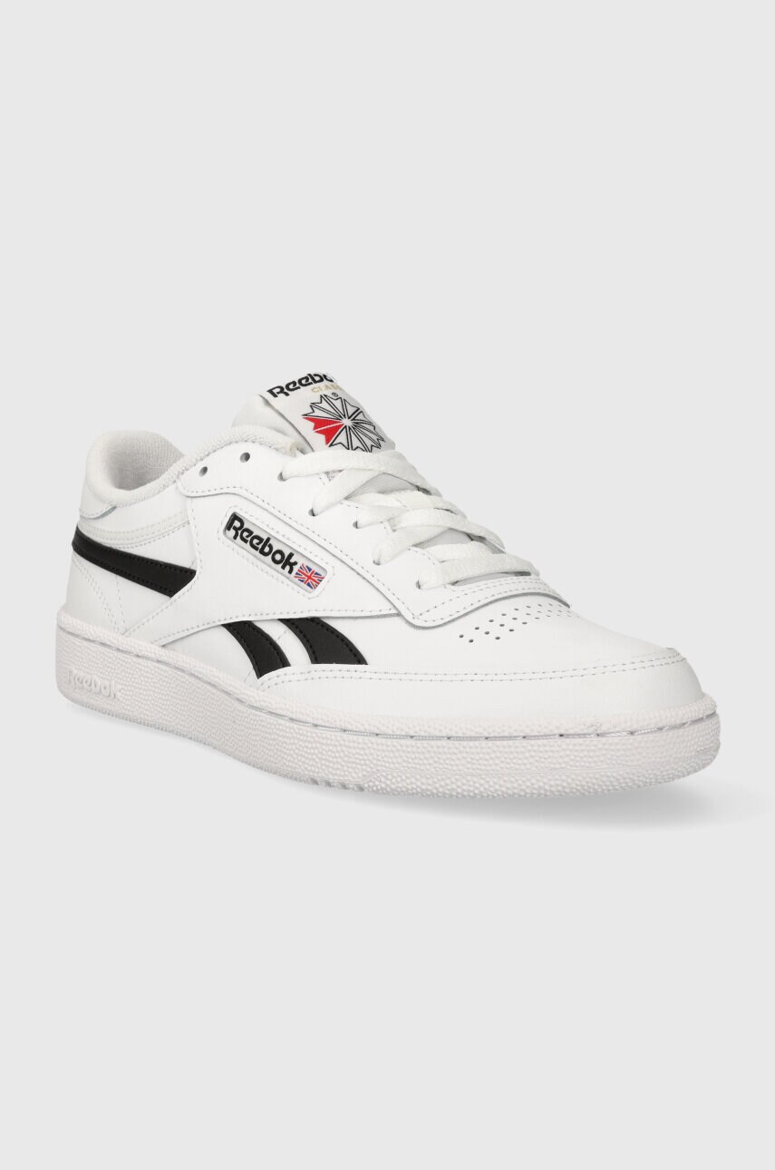 Шкіряні кросівки Reebok колір білий