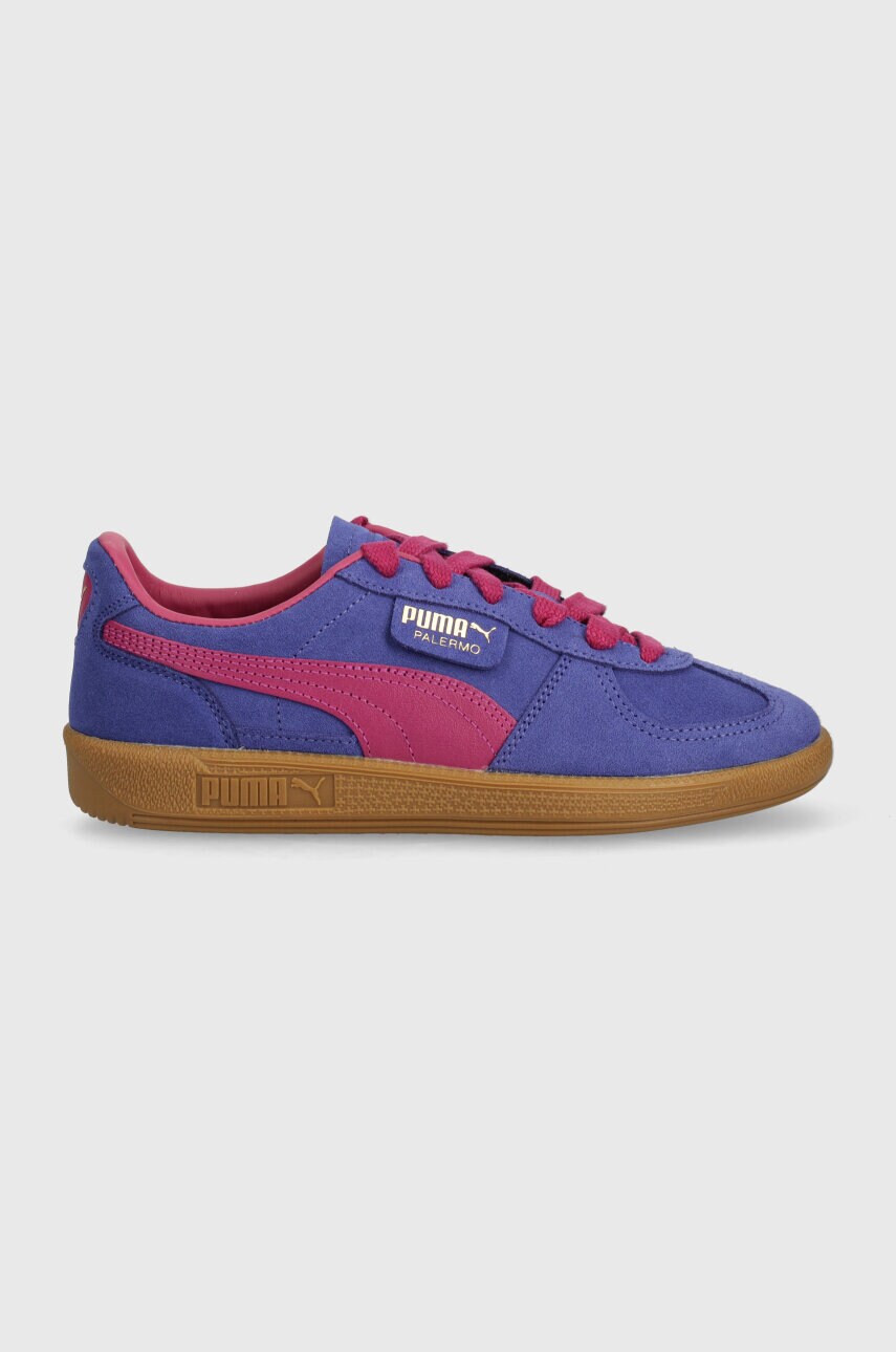 Замшеві кросівки Puma Palermo Cobalt Glaze 396463