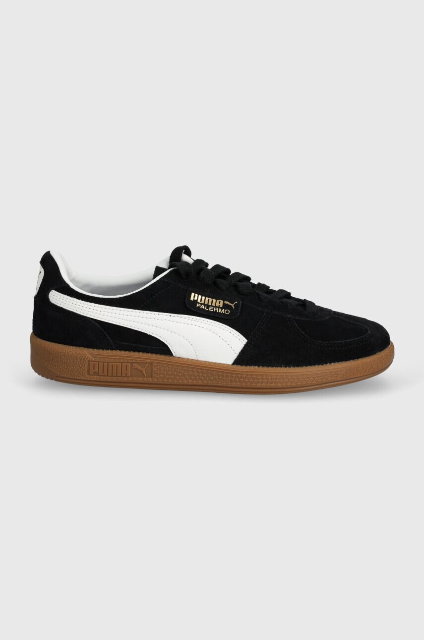 Замшеві кросівки Puma Palermo колір фіолетовий 396463