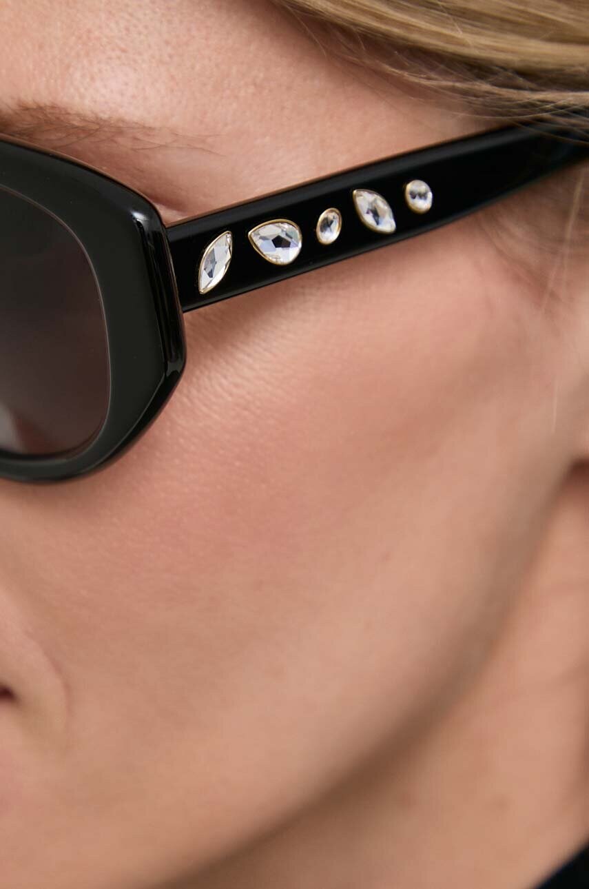 Сонцезахисні окуляри Swarovski 5679527 DEXTERA ORGANIC жіночі колір чорний