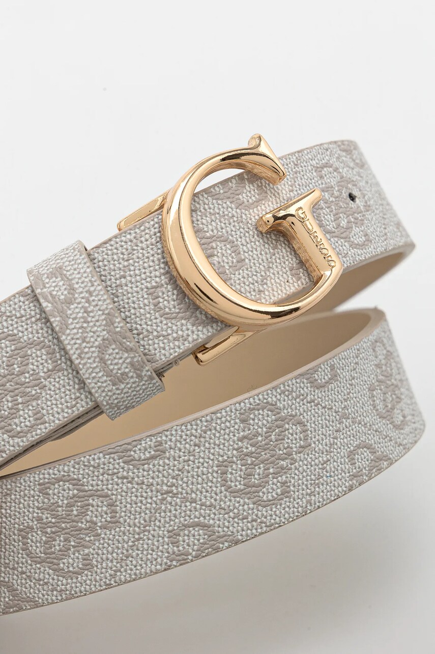 Ремінь Guess VIKKY жіночий колір бежевий BW7862 P3430