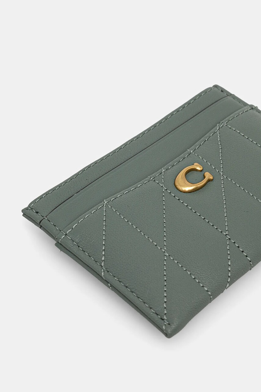 Шкіряний чохол на банківські карти Coach Essential Card Case