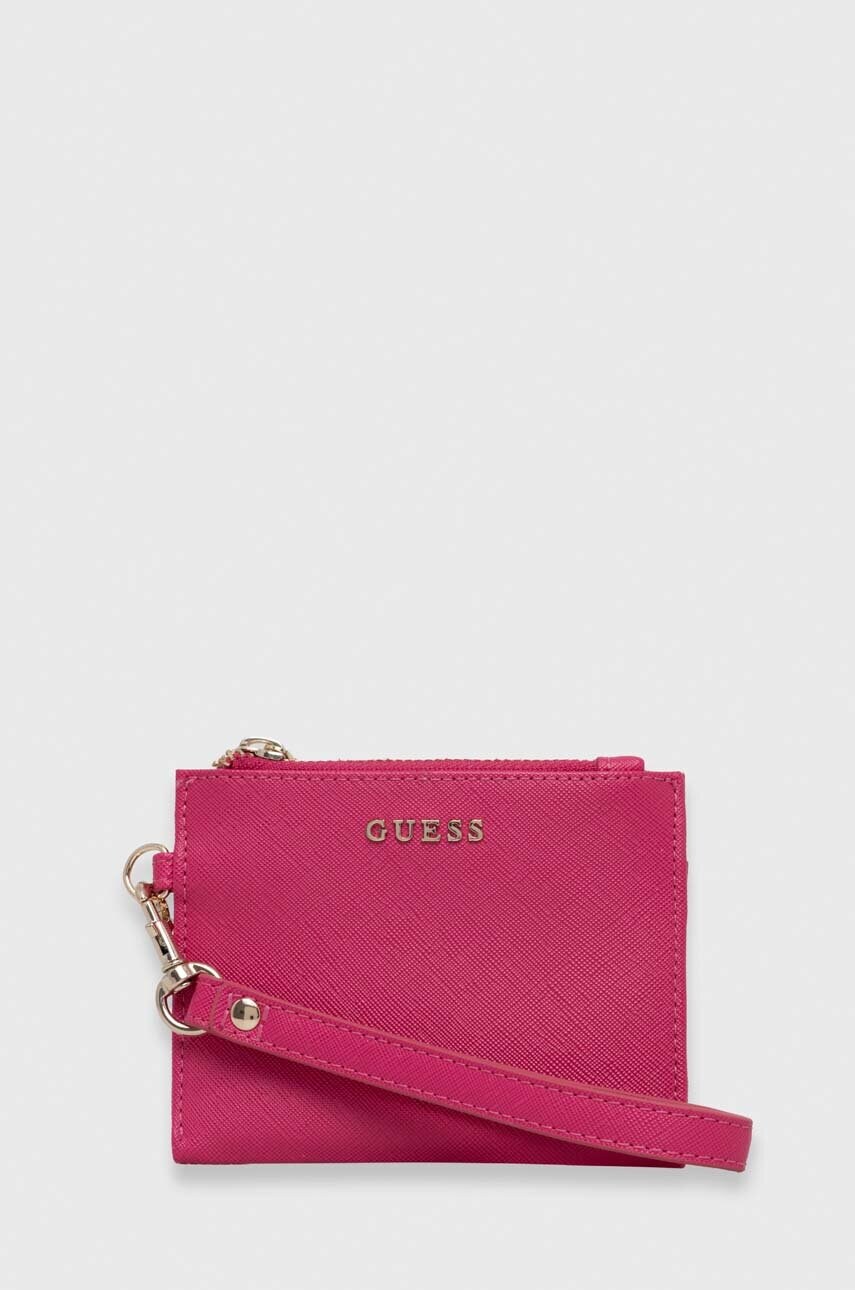 Гаманець Guess жіночий колір рожевий