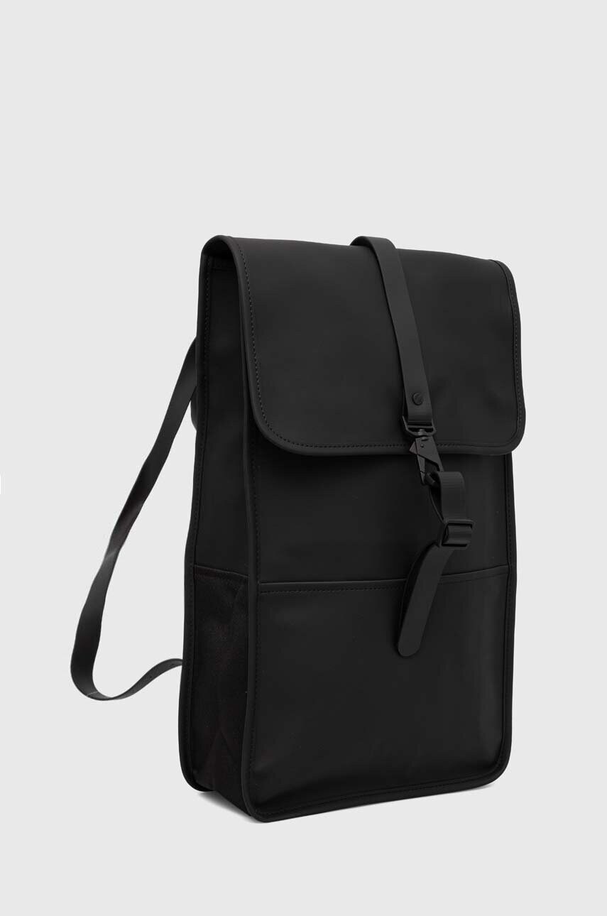 Рюкзак Rains 13000 Backpacks колір чорний великий однотонний