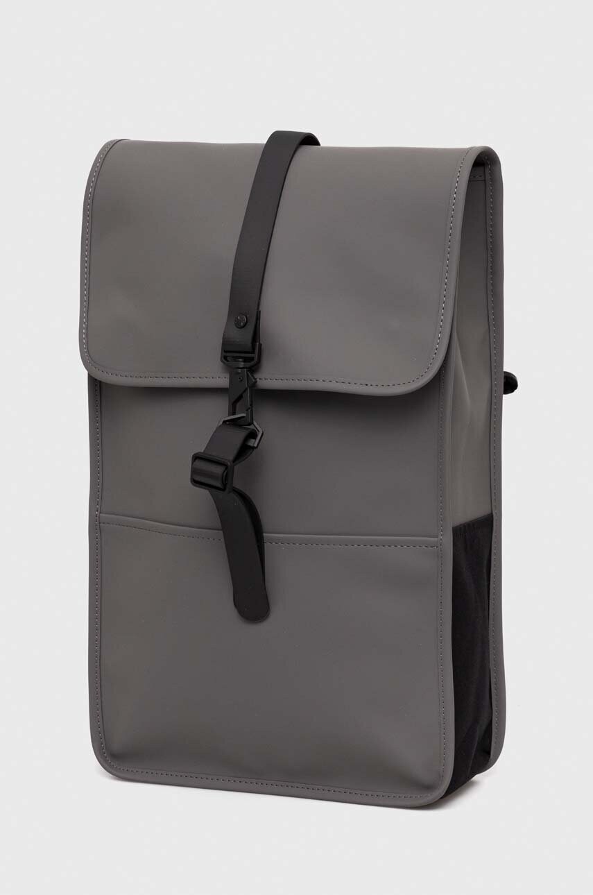 Рюкзак Rains 13000 Backpacks колір сірий великий однотонний