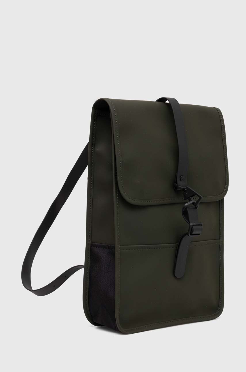 Рюкзак Rains 13020 Backpacks колір зелений великий однотонний