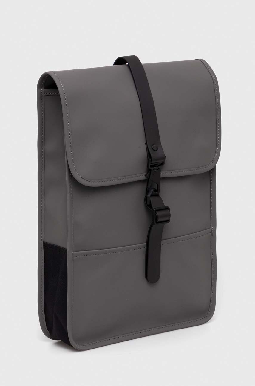 Рюкзак Rains 13020 Backpacks колір сірий великий однотонний