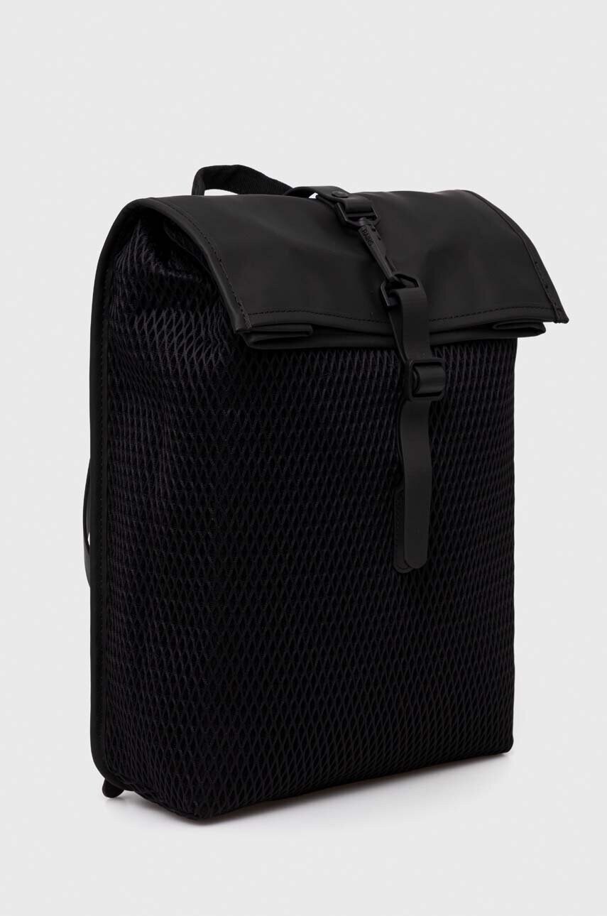 Рюкзак Rains 13350 Backpacks колір чорний великий однотонний