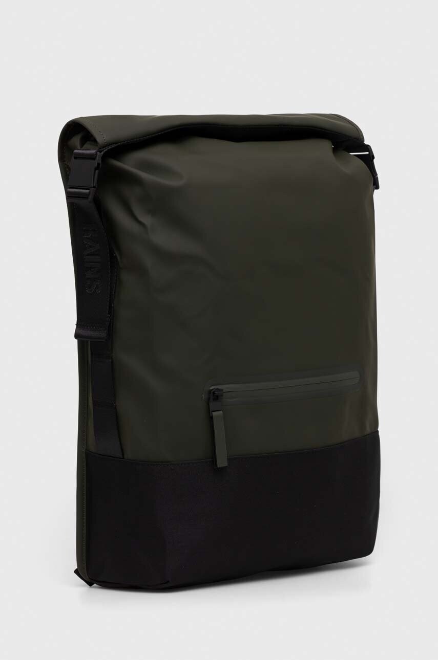 Рюкзак Rains 14320 Backpacks колір зелений великий однотонний