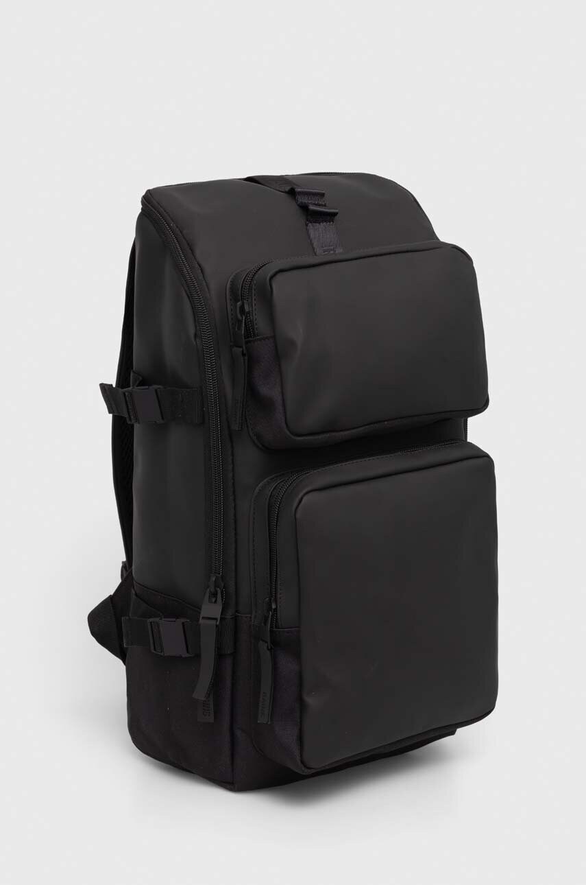 Рюкзак Rains 14330 Backpacks колір чорний великий однотонний