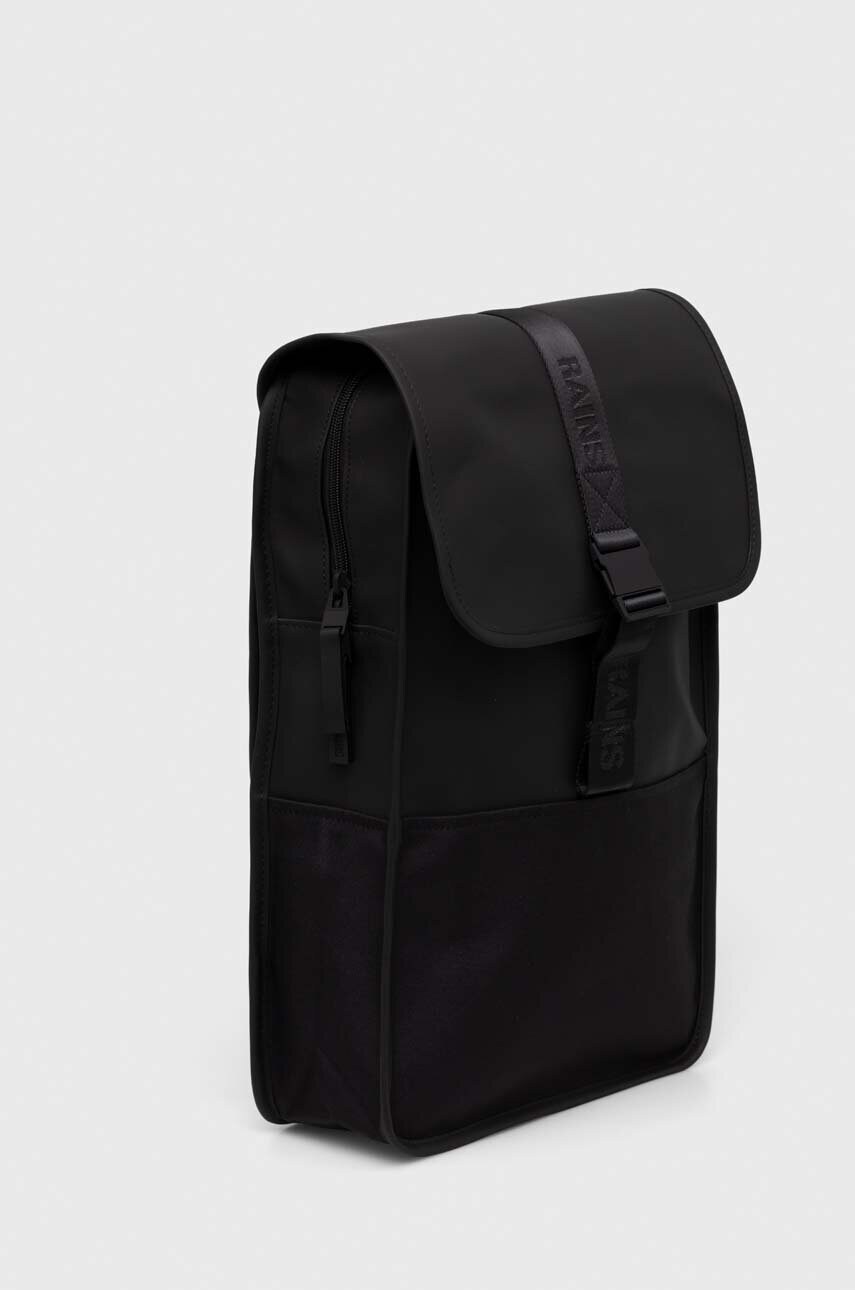 Рюкзак Rains 14400 Backpacks колір чорний великий однотонний