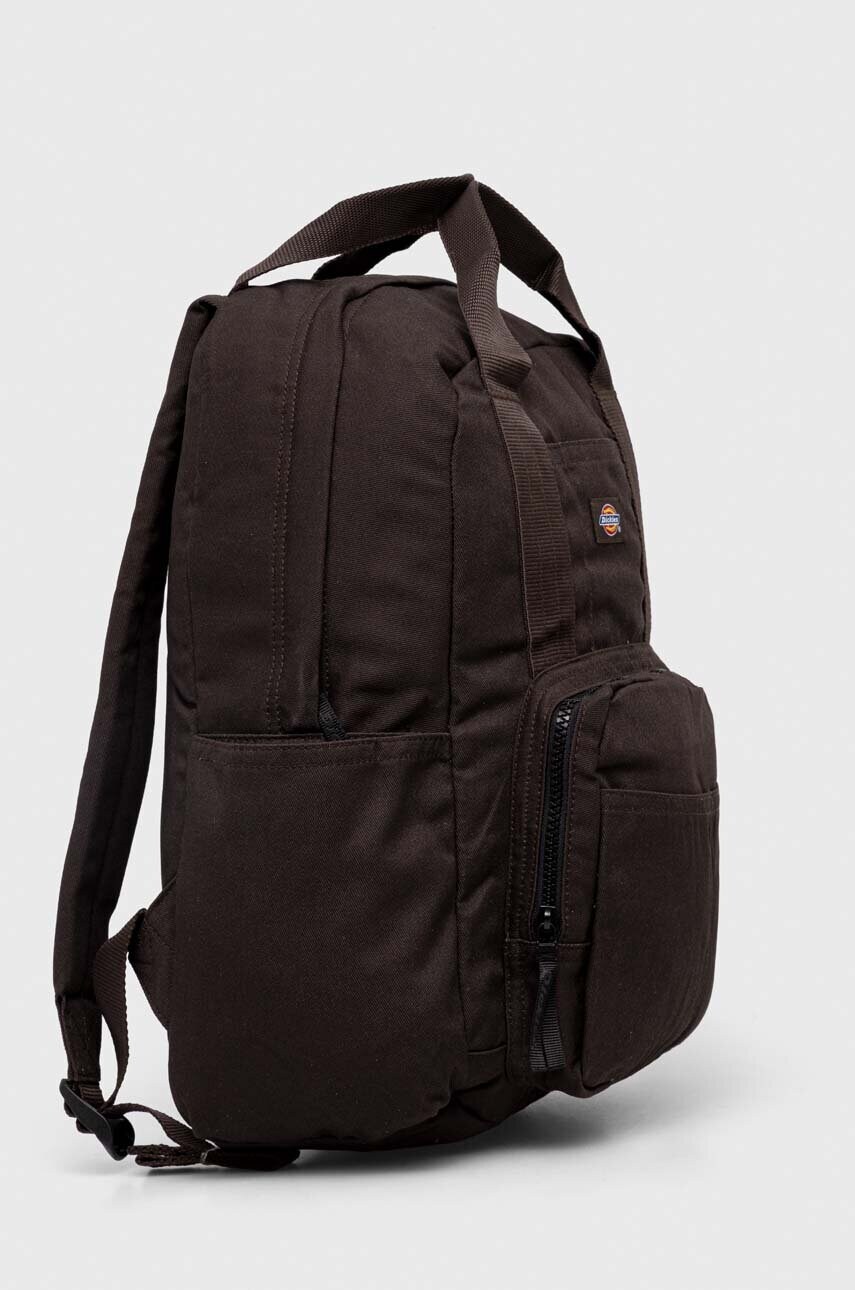 Рюкзак Dickies колір коричневий великий однотонний
