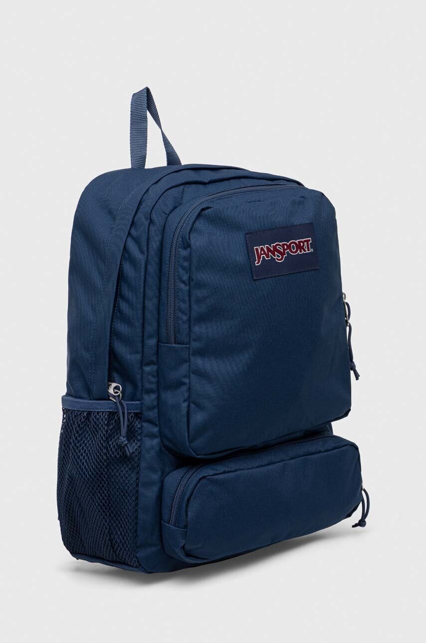 Рюкзак Jansport колір синій великий однотонний