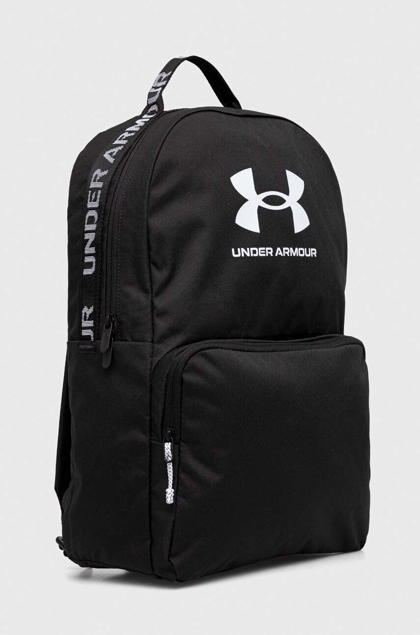 Рюкзак Under Armour колір чорний великий з принтом