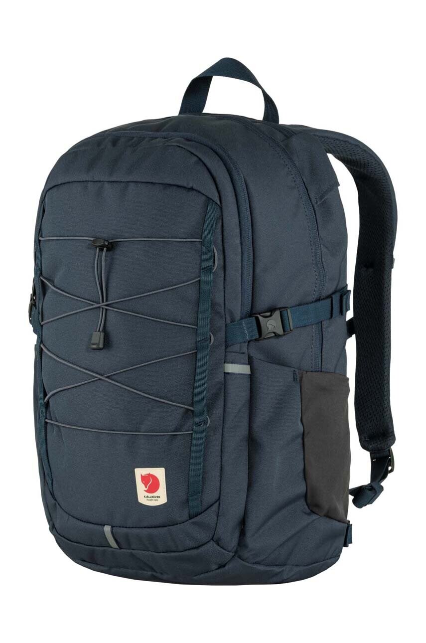 Рюкзак Fjallraven Skule 28 колір синій великий однотонний