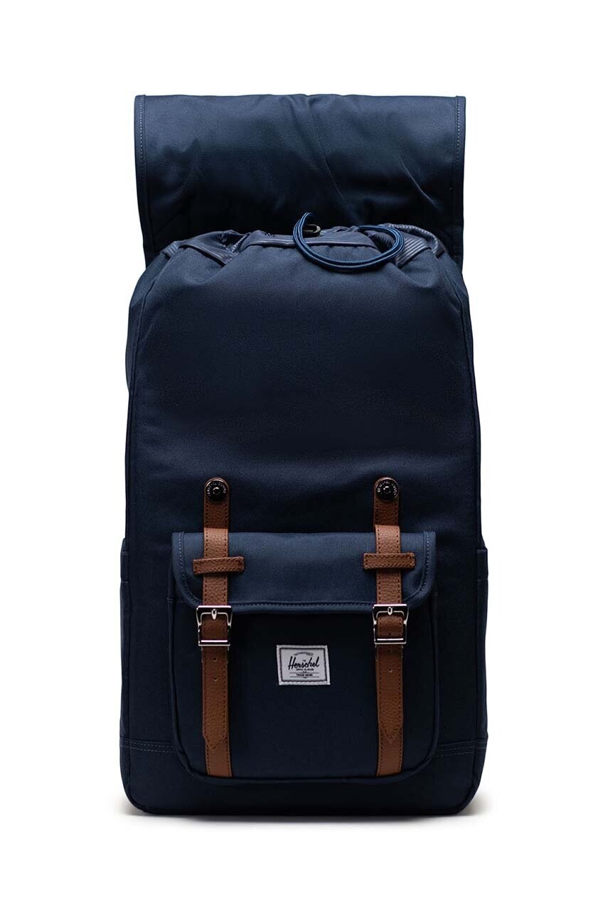 Рюкзак Herschel 11390-00007-OS Little America B колір синій великий однотонний