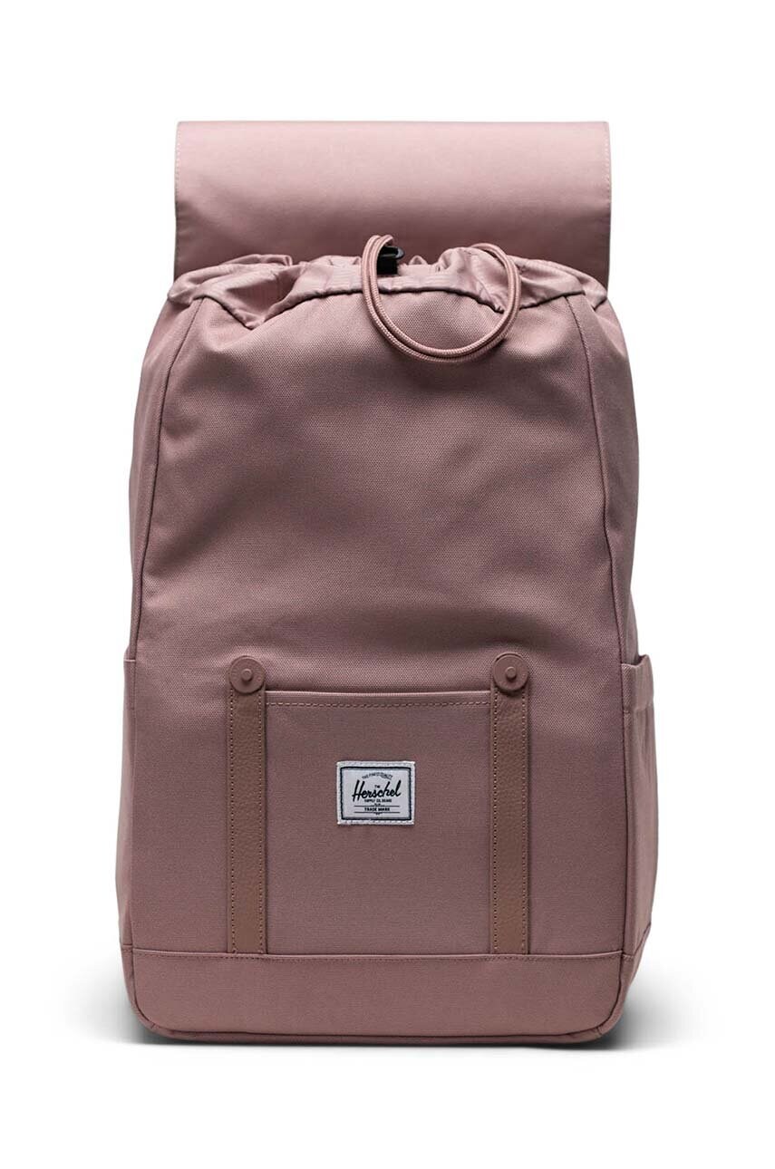 Рюкзак Herschel 11400-02077-OS Herschel Retreat Small Backpack колір рожевий великий однотонний